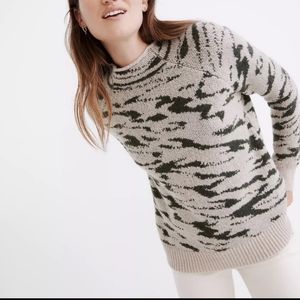 Madewell Thornton Mock Neck Sweater XS